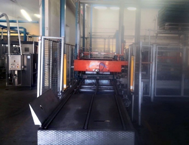 Keber automatic depalletizer