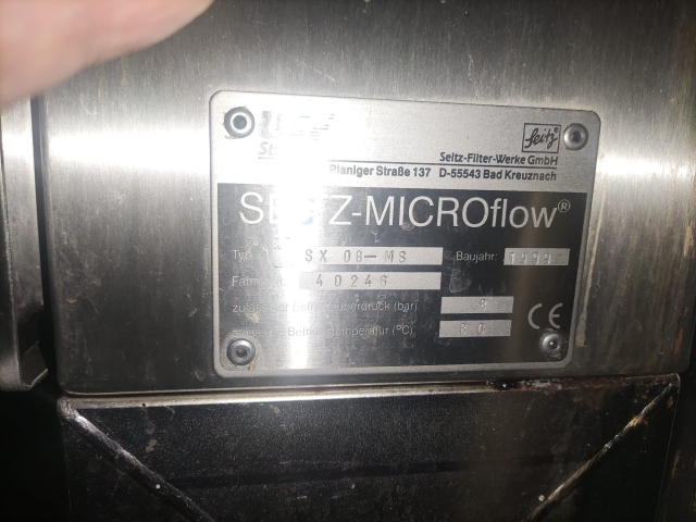 Isobaric cross-flow filter