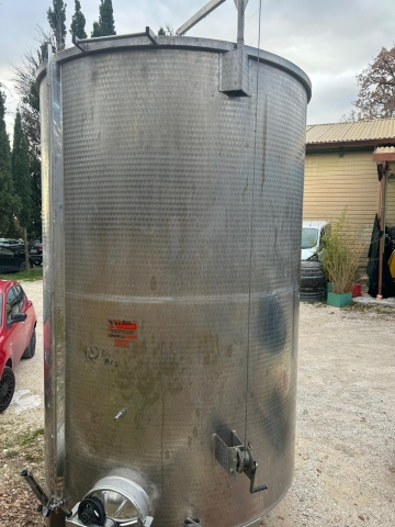 Serbatoio semprepieno hl 100 in acciaio inox