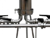 Three-stage microfiltration line