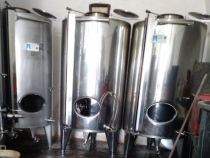 For Sale - 4 Used Stainless Steel Wine Tanks