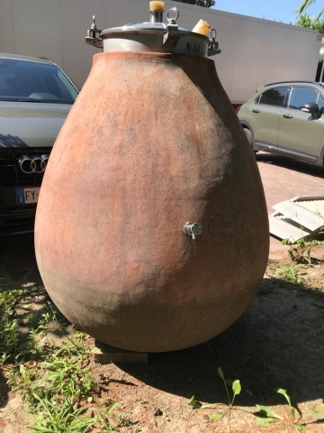 N. 10 anfore in terracotta da 7hl