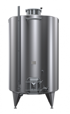 Serbatoio 34 hl da stoccaggio/vinificazione  in acciaio inox