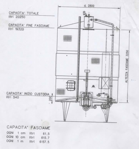 Vinificatore cadalpe da 200 hl